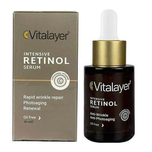 سرم ضد چروک رتینول ویتالایر 30 میلی لیتر
