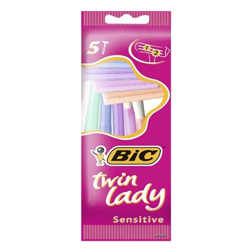 بیک خودتراش زنانه لیدی 2 لبه 5 عددی