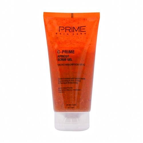 ژل اسکراب پاک کننده زرد آلو و ویتامین C پریم 175 میلی لیتر