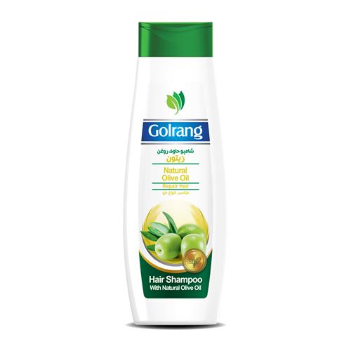 شامپو مو گلرنگ مدل Natural olive Oil وزن 400 گرم