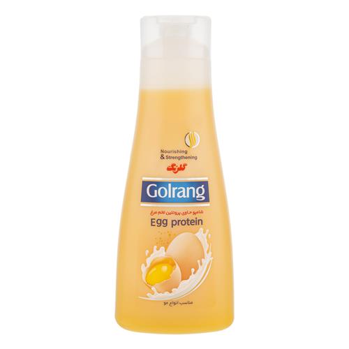  شامپو موی سر گلرنگ حاوی پروتئین تخم مرغ وزن 400 گرمی