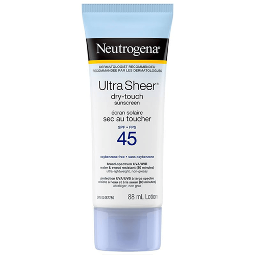 کرم ضد آفتاب نوتروژینا مدلUltra Sheer spf45 وزن 88گرم