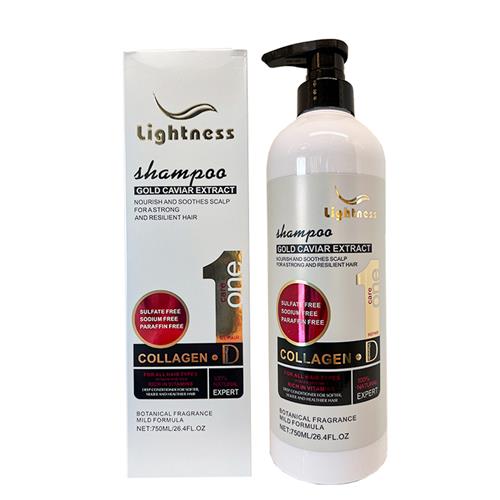 شامپو کلاژن لایتنس Lightness حجم 750 میلی لیتر