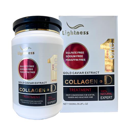  ماسک مو مدل کلاژن لایتنس lightness حجم 1000 میل 