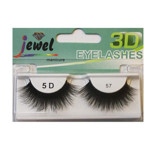  مژه مصنوعی جفتی 3D جیول شماره 57