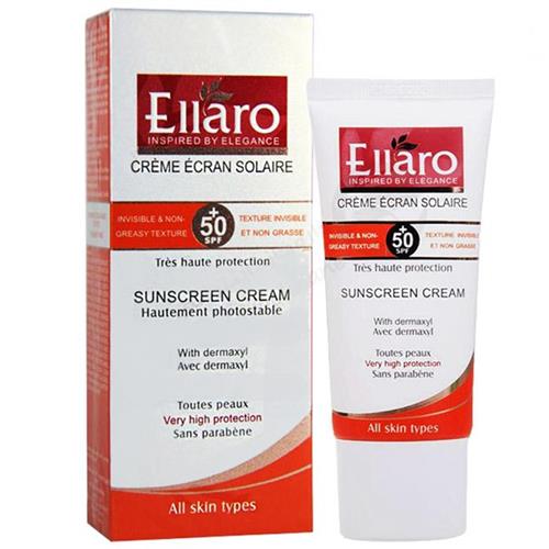 ضد آفتاب بدون رنگ فاقد چربی SPF50 الارو 50 میل 