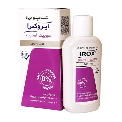 شامپو سر و بدن کودک ایروکس مدل sweet sleep حجم 200 میل