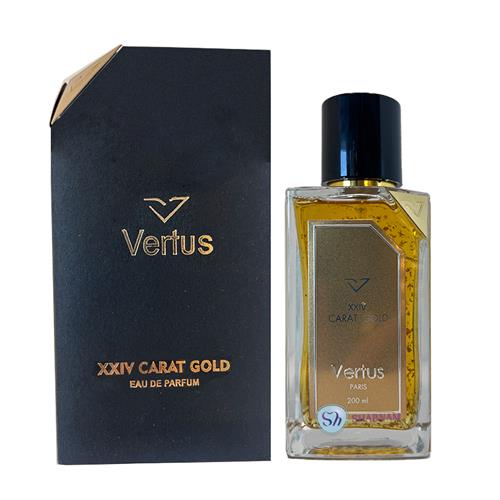 ادکلن ادوپرفیوم مردانه و زنانه ورتوس مدل XXIV Carat Gold حجم 200 میل 