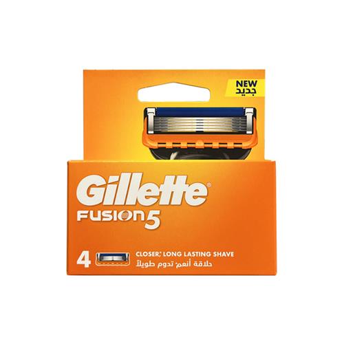 تیغ یدک ژیلت مدل فیوژن 5 بسته 4 عددی