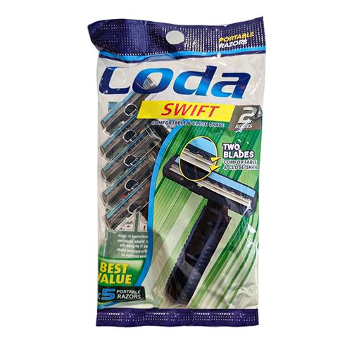 خودتراش دورکو مدل CODA SWIFT2 صابون دار دولبه بسته 5 عددی 