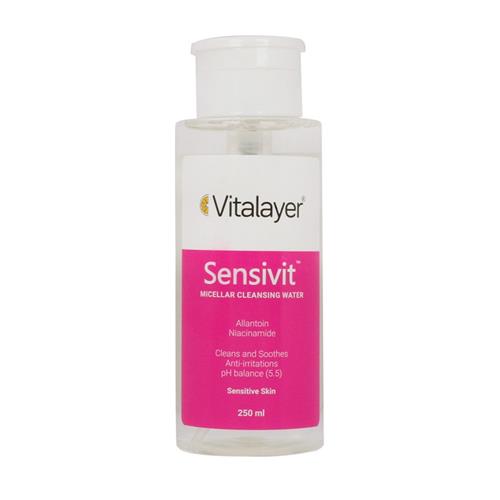 میسلار واتر ویتالایر پوست های حساس مدل SENSIVIT حجم 250 میل
