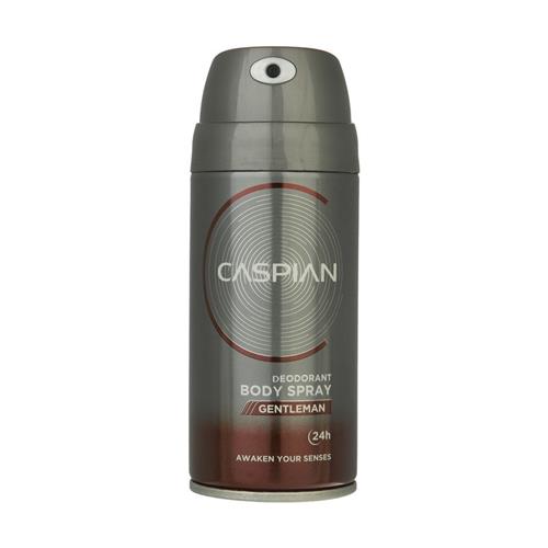 اسپری خوشبو کننده بدن مردانه کاسپین مدل GENTLEMAN حجم 150 میل