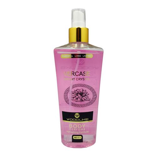 بادی اسپلش زنانه وودلایک مدل Versace Bright Crystal حجم 250 میل