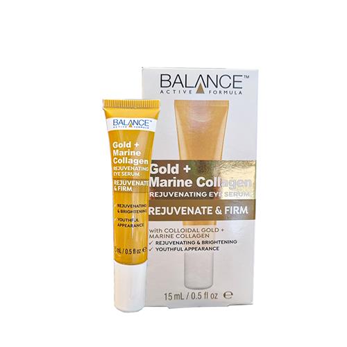کرم جوان کننده دور چشم بالانس حاوی طلا و کلاژن دریایی حجم 15 میل