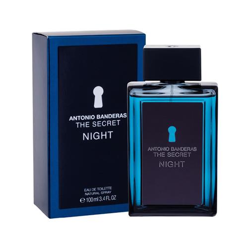 عطر مردانه آنتونیو باندراس مدل The secret night حجم 100 میل