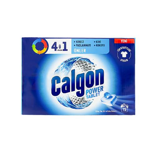 قرص جرم گیر ماشین لباسشویی ۴ در ۱ کالگون بسته ۱۵ عددی
