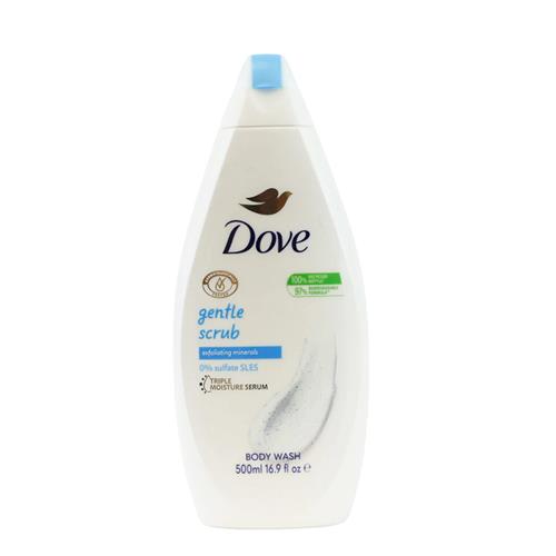 شامپو بدن کرمی داو مدل Gentle Scrub حجم ۵۰۰ میل