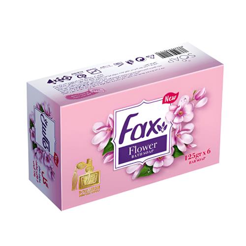 صابون حمام معطر فاکس با رایحه گل بسته 6 عددی