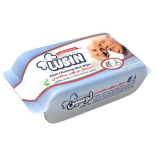 دستمال مرطوب سالمندان لوسین ۹۰ عددی