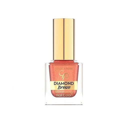 لاک ناخن براق گلدن رز مدل DIAMOND BREEZE شماره 03 رنگ RUSSET SPARKLE حجم  10.5 میل 