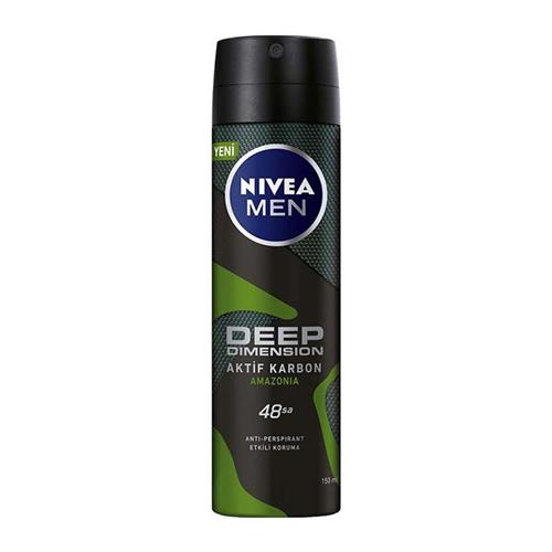 اسپری ضد تعریق مردانه نیوآ سری Deep Dimension مدل AMAZONIA حجم 150 میل