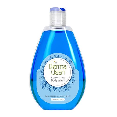 شامپو بدن خوشبو کننده درماکلین مناسب آقایان با عصاره شکوفه سیب 300میل 