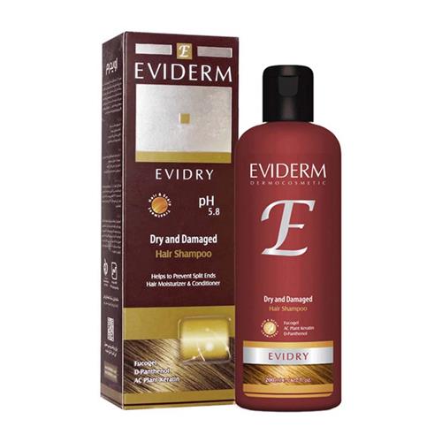 شامپو اویدرای موهای خشک و آسیب دیده اویدرم 200 میلی لیتر 