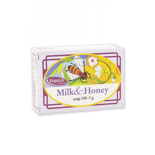 صابون کاپوس حاوی پروتئین شیر و عسل حجم 100 گرم