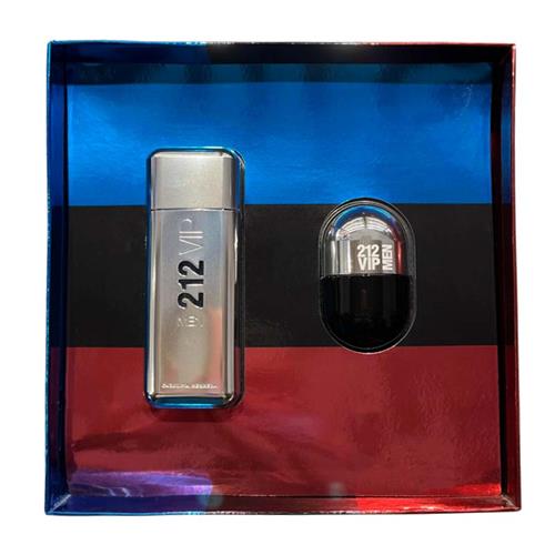 گیفت ست عطر مردانه کارولینا هررا مدل 212VIP حجم 100 و0 20 میل