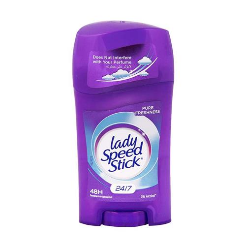مام استیک ضد تعریق زنانه لیدی اسپید مدل Pure Freshness 24/7 حجم 45 گرم