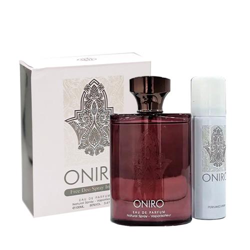 ادوپرفیوم مردانه فراگرنس ورد مدل ONIRO حجم 100 میل (همراه با اسپری) 