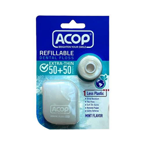 نخ دندان بسیار نازک یدک دار آکوپ