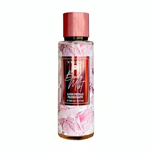بادی اسپلش زنانه وی وی لاو مدل Lush Petals Passionate حجم 250 میل