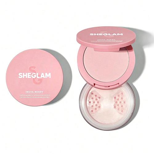 پودر فیکس  2 در 1 صورت و زیر چشم شیگلم مدل INSTA-READY