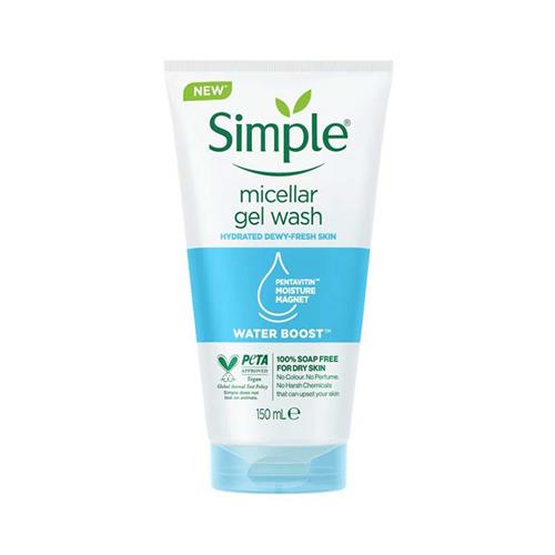 میسلار ژل شستشوی صورت سیمپل مدل Water Boost حجم 150 میل