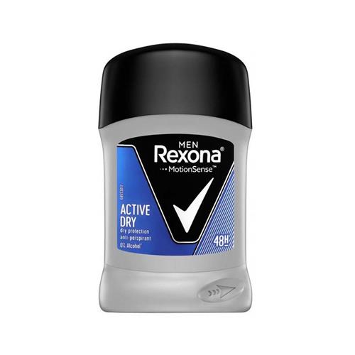 مام صابونی ضدتعریق مردانه رکسونا مدل Active Dry حجم 40 گرم 