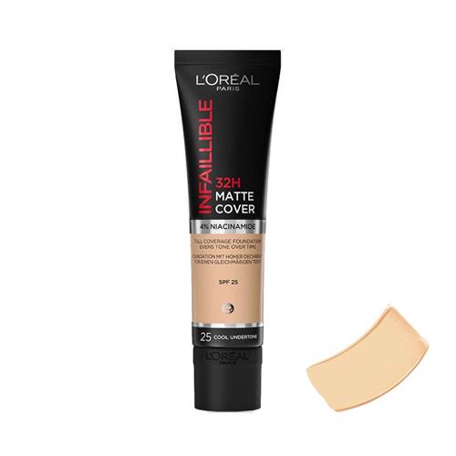 کرم پودر مات 32 ساعته اورآل مدل Infaillible حجم 30 میل 