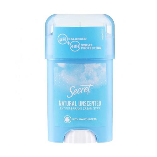 مام ضد تعریق کرمی سکرت Natural Unscented حجم 40 میل  