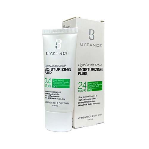 کرم آبرسان بیزانس مناسب پوست چرب و مختلط حجم 40 میل 