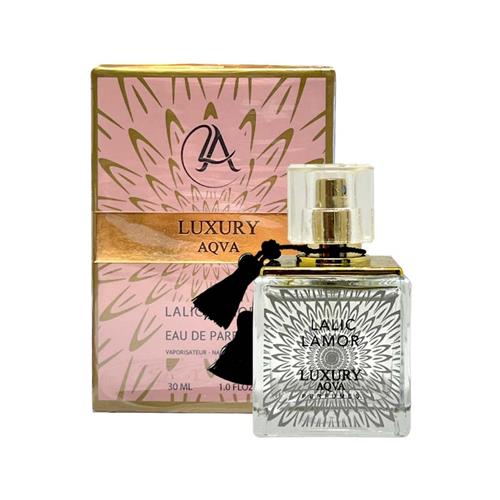 عطر مینی لاکچری آکوآ مدل Lalic Lamor حجم 30 میل 