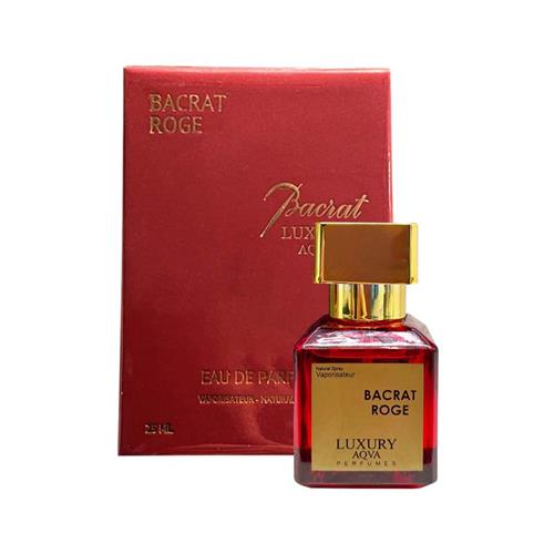 عطر مینی لاکچری آکوآ مدل Bacrat Roge حجم 25 میل  