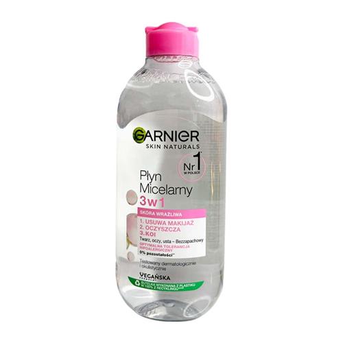 میسلار واتر گارنیر مخصوص پوست حساس و خشک حجم 400 میل 