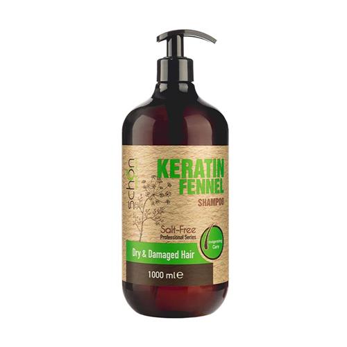 شامپو کراتین شون مناسب موهای خشک و آسیب دیده حجم 1000 میل