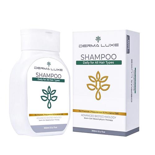 شامپو بدون سولفات درمالوکس مناسب موهای معمولی 300 میل	