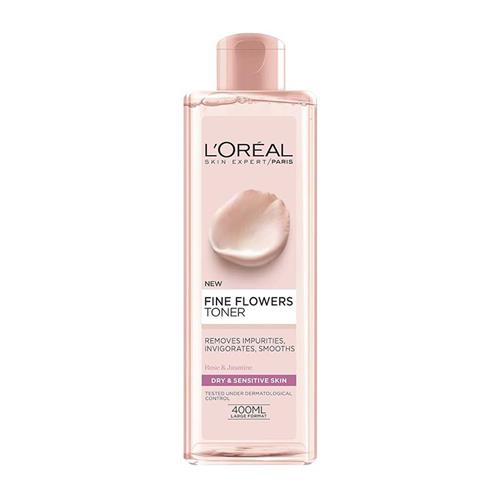 تونر پوست خشک اورآل مدل Fine Flowers حجم 400 میل 