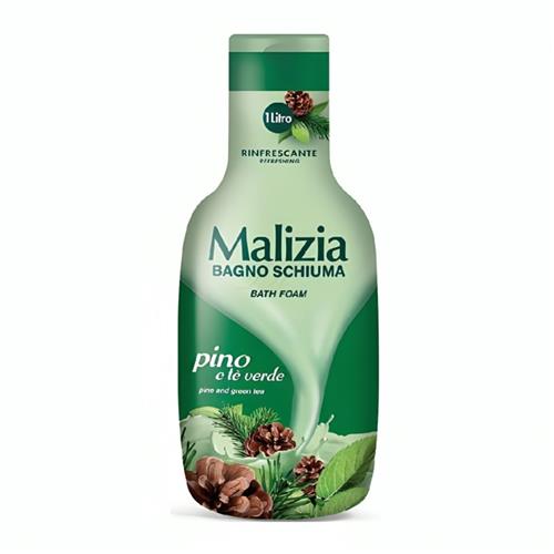 فوم حمام مغذی مالیزیا Pine and Green Tea حاوی عصاره چای سبز حجم 1000 میل