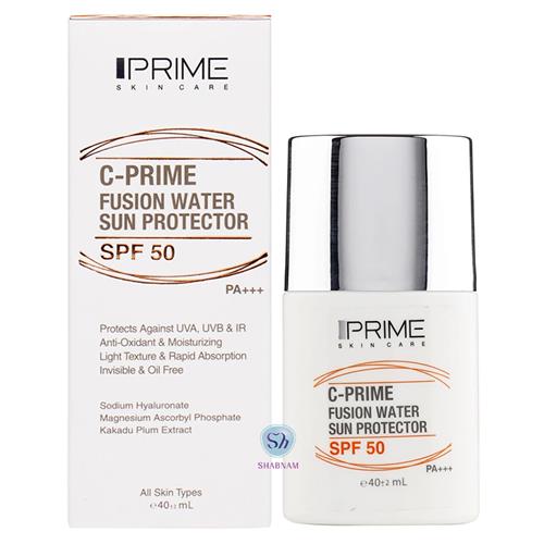 فلوئید ضد آفتاب پرایم SPF 50 حاوی ویتامین ث 40 میل