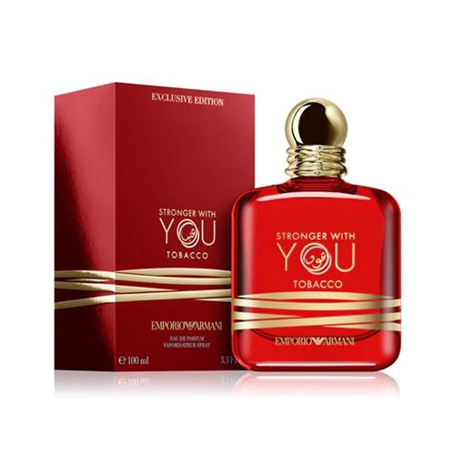 عطر مردانه جورجیو آرمانی استرانگر ویت یو توباکو Stronger With You Tobocco حجم 100 میل
