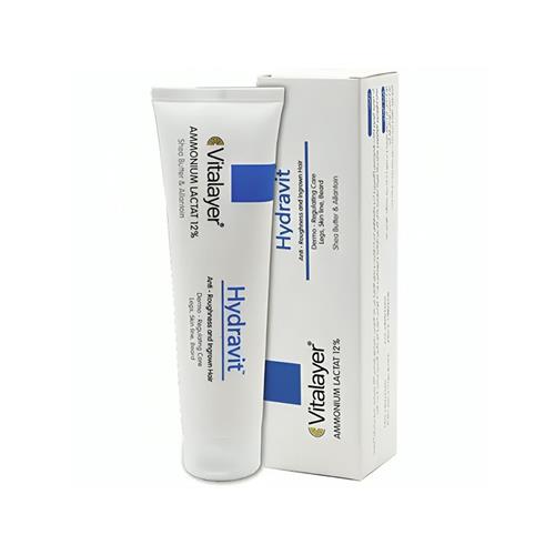 کرم ضد زبری و موهای زیرپوستی (آمونیوم لاکتات 12%) هیدراویت ویتالیر حجم 100 میل