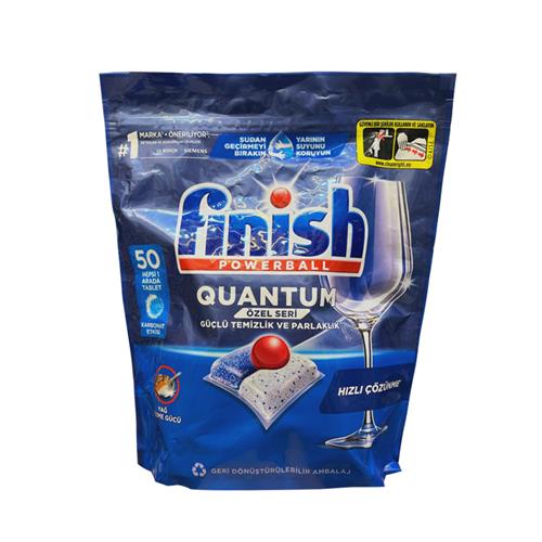 قرص ماشین ظرفشویی فینیش کوانتوم ترک 50 عددی 